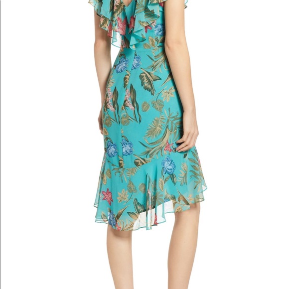 WAYF Chelsea Ruffle High/Low Dress - Picture 2 of 2